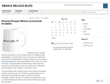 Tablet Screenshot of deandeluca.wordpress.com