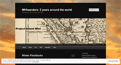 Desktop Screenshot of mhiwanders.wordpress.com