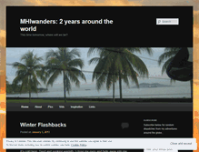 Tablet Screenshot of mhiwanders.wordpress.com