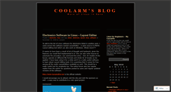 Desktop Screenshot of coolarm.wordpress.com