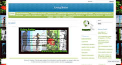 Desktop Screenshot of livingbetterme.wordpress.com