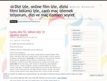 Tablet Screenshot of izlemekistiyorum.wordpress.com