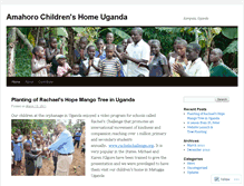 Tablet Screenshot of amahorochildrenshome.wordpress.com