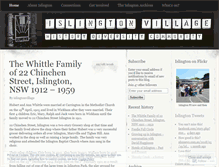 Tablet Screenshot of islingtonvillage.wordpress.com