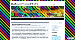 Desktop Screenshot of clubpenguincommunitycentral.wordpress.com
