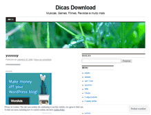 Tablet Screenshot of dicasdownload.wordpress.com