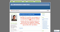 Desktop Screenshot of amrmahros.wordpress.com