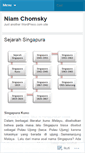 Mobile Screenshot of niamchomsky.wordpress.com
