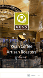 Mobile Screenshot of keancoffee.wordpress.com