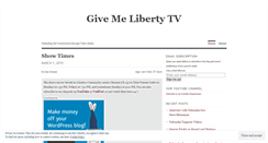 Desktop Screenshot of gmltv.wordpress.com