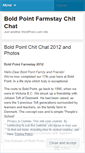 Mobile Screenshot of boldpoint348.wordpress.com
