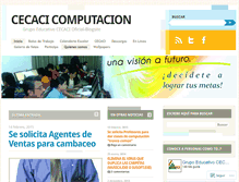 Tablet Screenshot of cecaci.wordpress.com