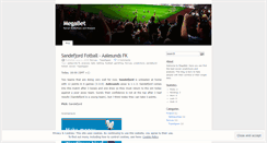 Desktop Screenshot of megabet.wordpress.com