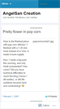 Mobile Screenshot of angelsan.wordpress.com