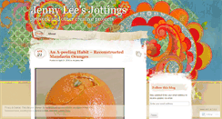 Desktop Screenshot of jennyleesjottings.wordpress.com