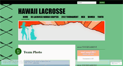 Desktop Screenshot of hawaiilacrosse.wordpress.com