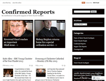 Tablet Screenshot of confirmedreports.wordpress.com