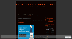 Desktop Screenshot of photograpicguru.wordpress.com