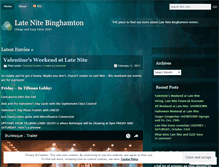 Tablet Screenshot of latenitebing.wordpress.com