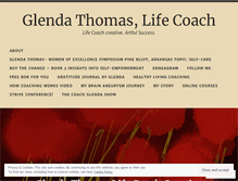 Tablet Screenshot of glendathomas.wordpress.com