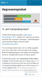 Mobile Screenshot of klarsprakvegvesen.wordpress.com