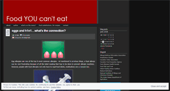 Desktop Screenshot of foodyoucanteat.wordpress.com