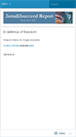 Mobile Screenshot of 2small2succeedreport.wordpress.com