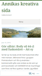 Mobile Screenshot of annikaskreativasida.wordpress.com