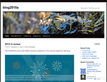 Tablet Screenshot of blog2010a.wordpress.com