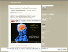 Tablet Screenshot of medicinalcuisine.wordpress.com
