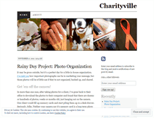 Tablet Screenshot of charityville.wordpress.com