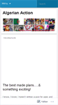 Mobile Screenshot of algerianaction.wordpress.com