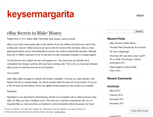 Tablet Screenshot of keysermargarita.wordpress.com