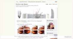 Desktop Screenshot of eatingthebibleblog.wordpress.com