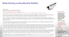 Desktop Screenshot of mediabriefing.wordpress.com