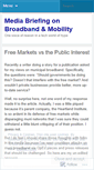 Mobile Screenshot of mediabriefing.wordpress.com