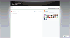 Desktop Screenshot of amigosdatelevisao.wordpress.com