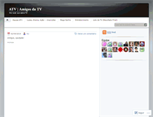 Tablet Screenshot of amigosdatelevisao.wordpress.com