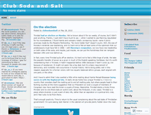 Tablet Screenshot of clubsodaandsalt.wordpress.com