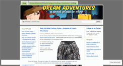 Desktop Screenshot of dreamadventures.wordpress.com