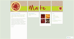 Desktop Screenshot of alimentomate.wordpress.com