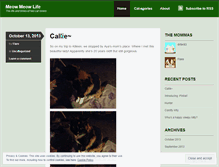 Tablet Screenshot of meowmeowlife.wordpress.com