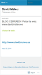 Mobile Screenshot of davidmateu.wordpress.com