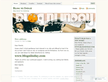 Tablet Screenshot of blogniinday.wordpress.com