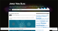 Desktop Screenshot of jgvera.wordpress.com