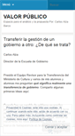 Mobile Screenshot of carlosalzabarco.wordpress.com