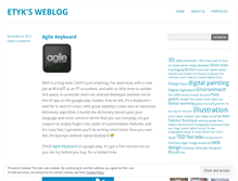 Tablet Screenshot of etyk.wordpress.com