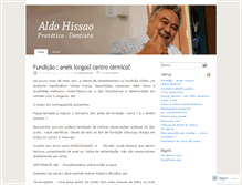 Tablet Screenshot of aldohissao.wordpress.com