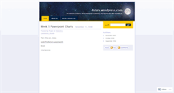 Desktop Screenshot of 4stats.wordpress.com