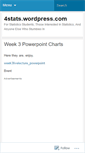 Mobile Screenshot of 4stats.wordpress.com